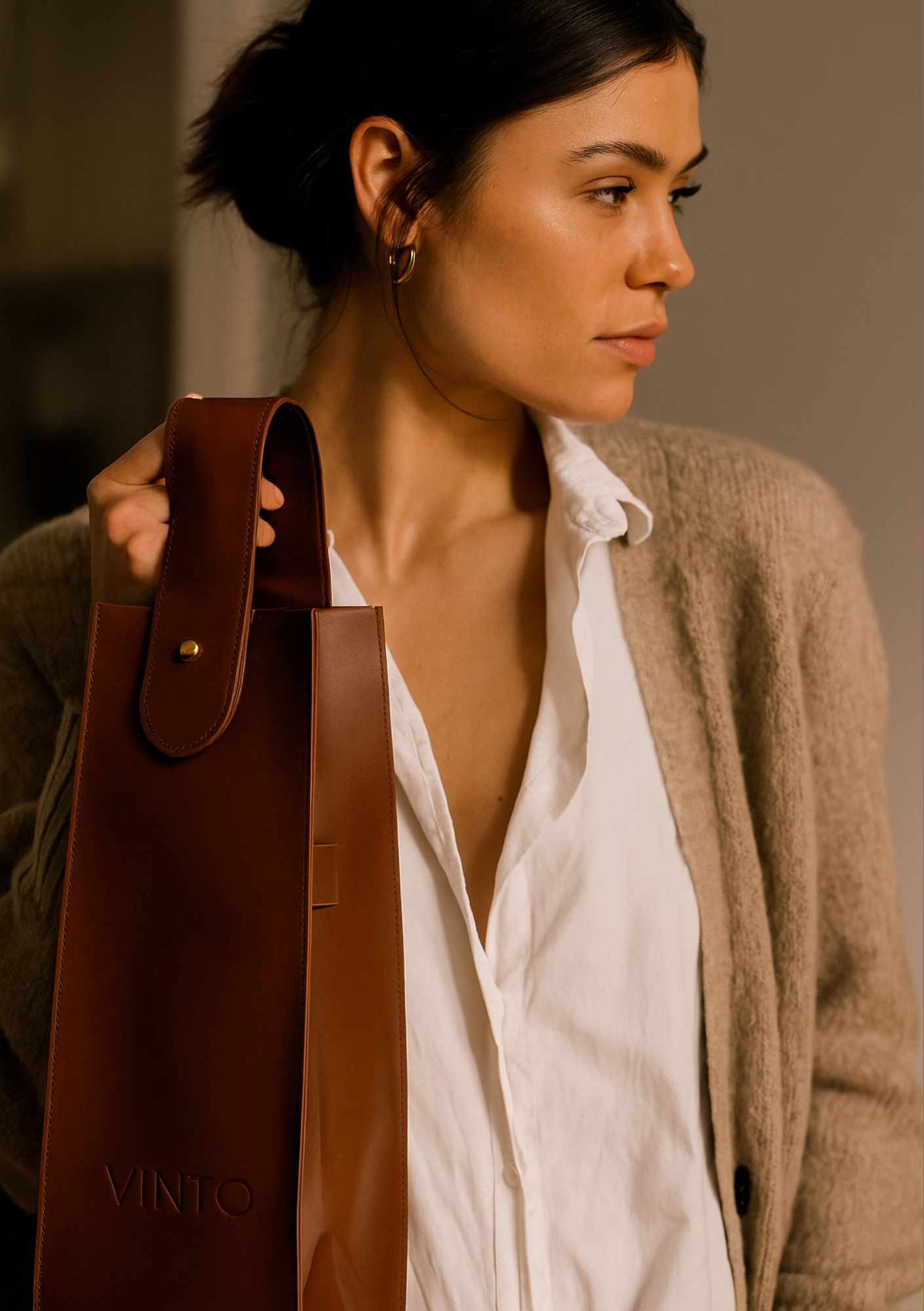 VINTO Weintasche | Cognac